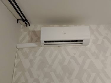 Установка сплит системы 7-9 kBTU (одноэтапный монтаж)