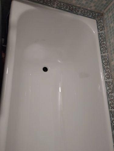 Реставрация ванны эмалью/жидким акрилом