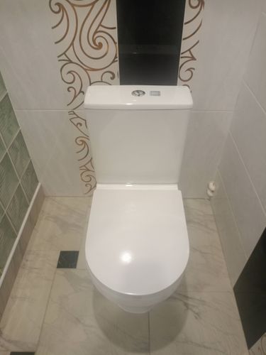 Установка напольного унитаза