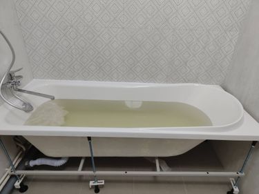 Установка акриловой/стальной ванны