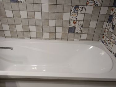 Установка акриловой/стальной ванны