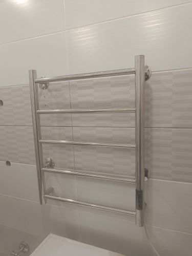 Монтаж электрического полотенцесушителя