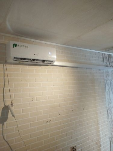 Установка сплит системы 7-9 kBTU (одноэтапный монтаж)