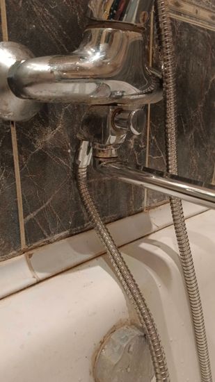 Демонтаж смесителя