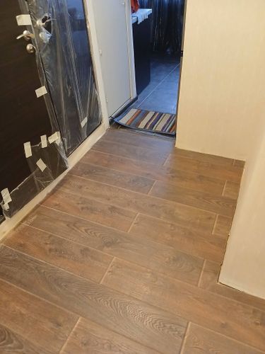 Демонтаж линолеума/ковролина, уложенного на клей