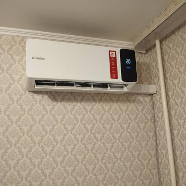 Установка сплит системы 7-9 kBTU (одноэтапный монтаж)