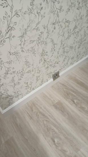 Монтаж деревянного/мдф плинтуса