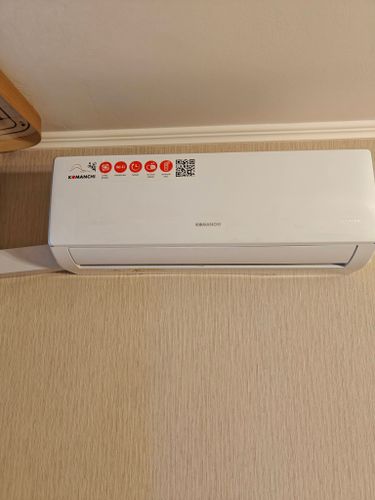 Установка сплит системы 7-9 kBTU (одноэтапный монтаж)