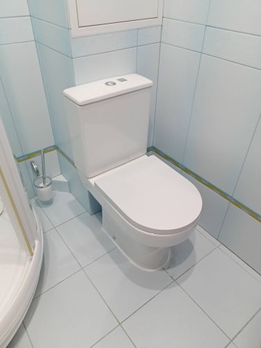 Установка напольного унитаза