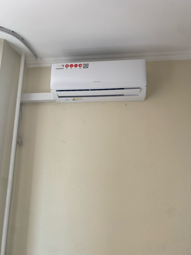 Установка сплит системы 7-9 kBTU (одноэтапный монтаж)