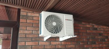 Установка сплит системы 7-9 kBTU (одноэтапный монтаж)