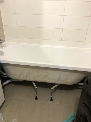 Установка акриловой/стальной ванны