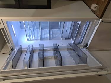 Установка и подключение встраиваемого холодильника