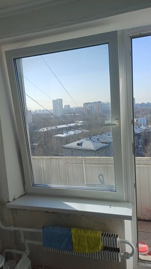 Установка подоконника