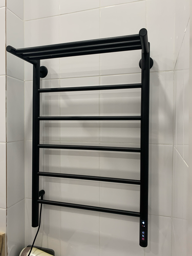 Монтаж электрического полотенцесушителя