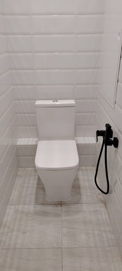 Установка напольного унитаза