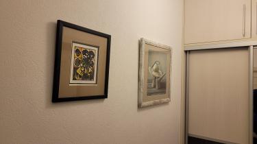 Навеска картины