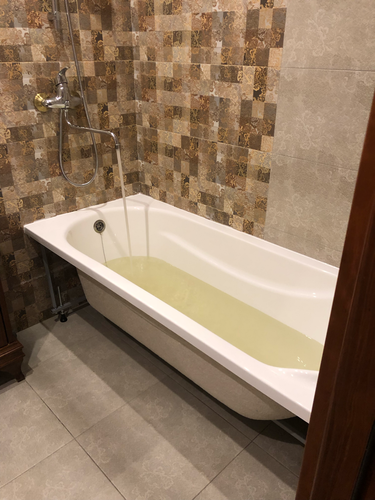 Установка акриловой/стальной ванны