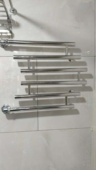 Монтаж водяного полотенцесушителя на готовую подводку (без подгонки)