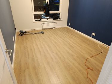 Монтаж деревянного/мдф плинтуса