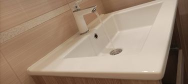 Установка смесителя (на готовые коммуникации)