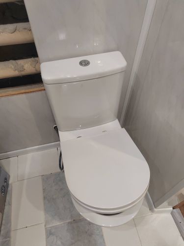 Установка напольного унитаза