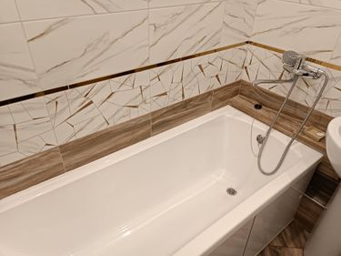 Установка акриловой/стальной ванны