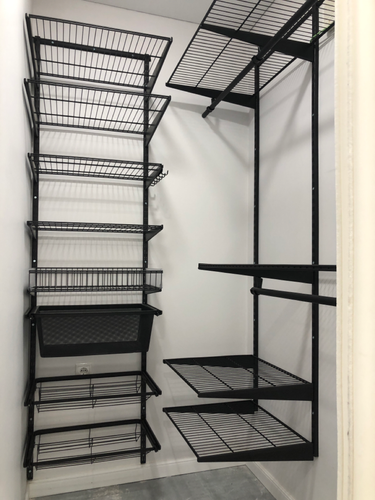 Сборка и установка настенной вешалки