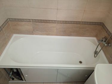 Установка акриловой/стальной ванны