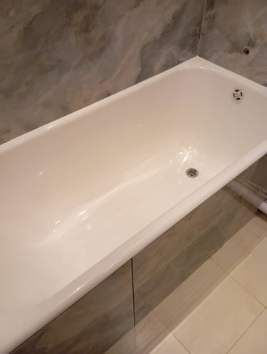 Реставрация ванны эмалью/жидким акрилом