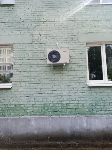 Установка сплит системы 7-9 kBTU (одноэтапный монтаж)