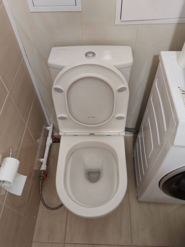 Установка напольного унитаза