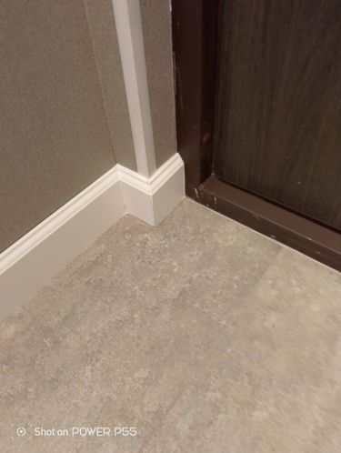 Монтаж деревянного/мдф плинтуса