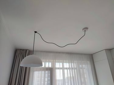 Сборка и навеска люстры