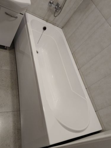 Установка акриловой/стальной ванны