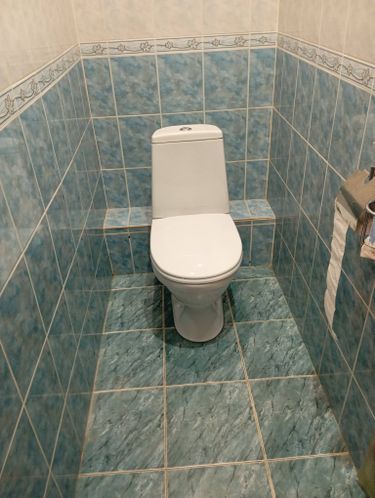 Установка напольного унитаза