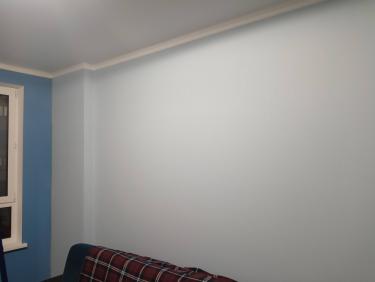 Покраска обоев в 2 слоя