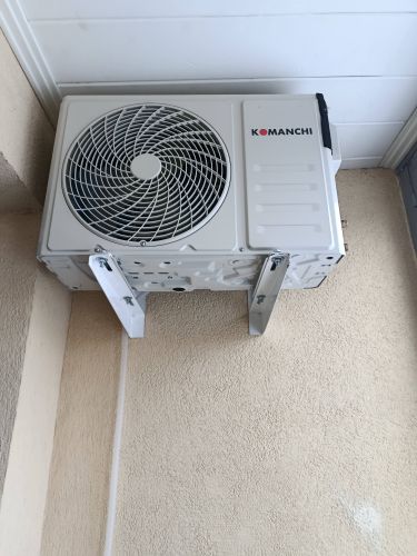 Установка внешнего блока