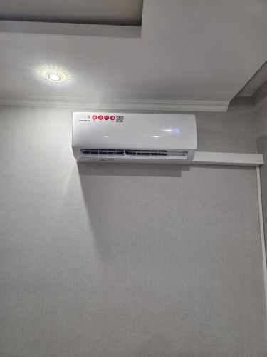 Установка сплит системы 7-9 kBTU (одноэтапный монтаж)