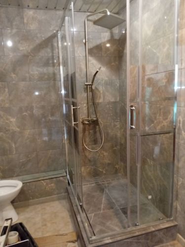 Установка и подключение душевого уголка/ширмы с поддоном