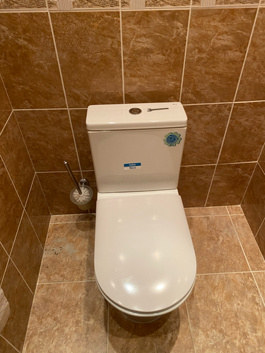 Установка напольного унитаза