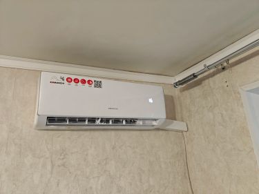 Установка сплит системы 7-9 kBTU (одноэтапный монтаж)