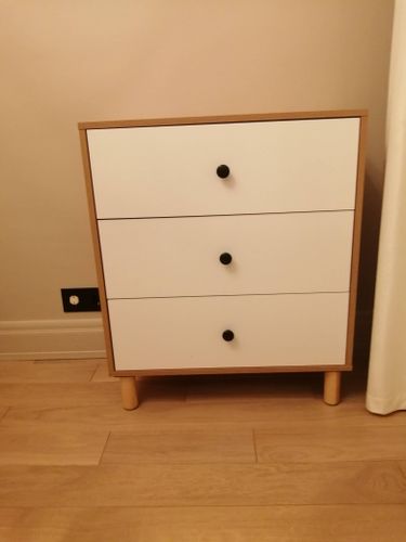 Сборка комода с 4 и менее ящиками