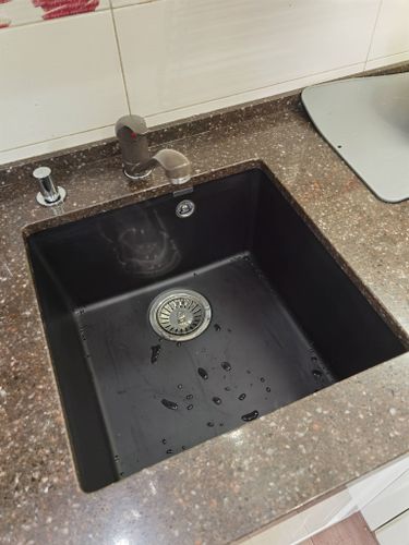 Замена врезной мойки