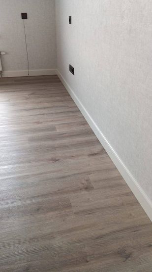 Монтаж деревянного/мдф плинтуса