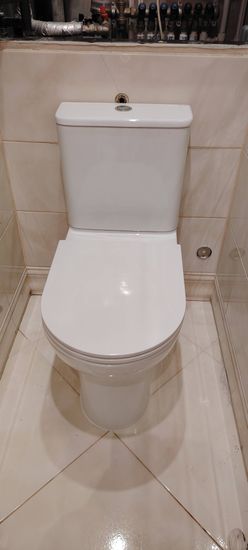 Установка напольного унитаза