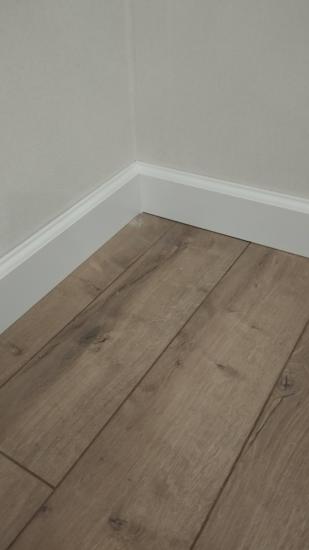 Монтаж деревянного/мдф плинтуса