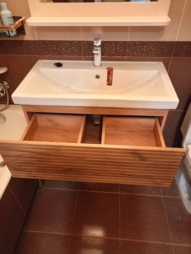 Установка смесителя (на готовые коммуникации)