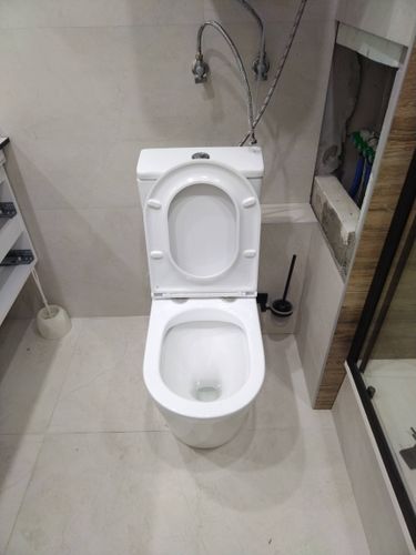 Установка напольного унитаза