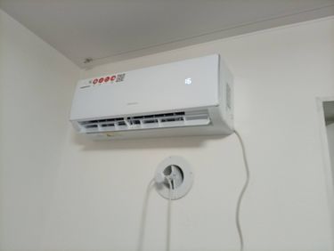 Установка сплит системы 7-9 kBTU (одноэтапный монтаж)